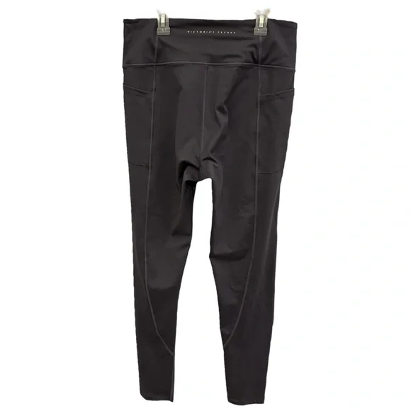 Victoria Secret Ultimate V High Waist Compression Running Leggings Tights Purple - Picture 2 of 3